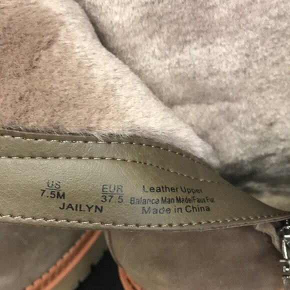 Sam Edelman Jailyn Faux Fur-Lined Suede Boots - Picture 9 of 12